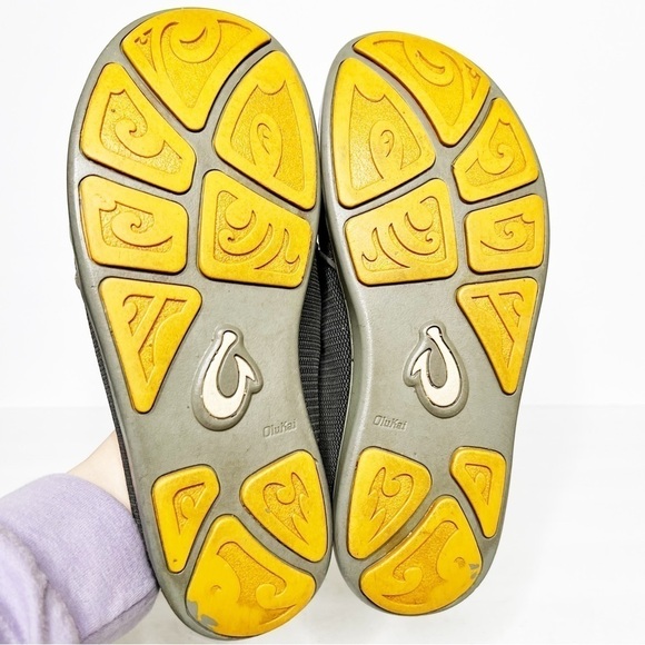Olukai Nohea Mesh Loafers Size 7 Men’s Grey - Picture 3 of 4